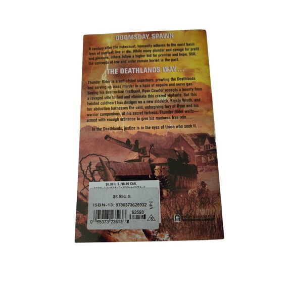 Death lands thunder road by James Axler - gold eagle books - isbn 9780373625932 - Picture 3 of 5